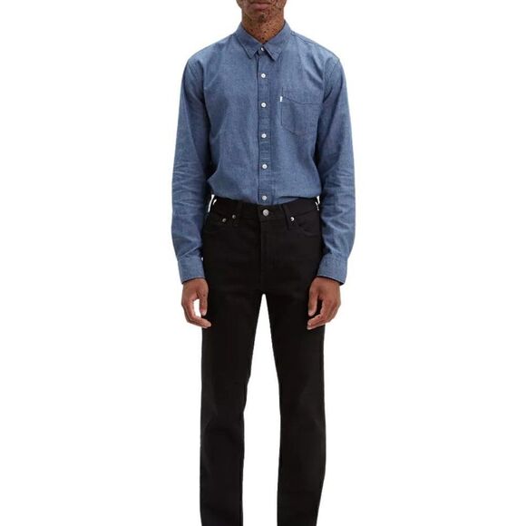 NWOT Levis Mens 541 Athletic Taper Levis Flex Black Jeans - Picture 1 of 10